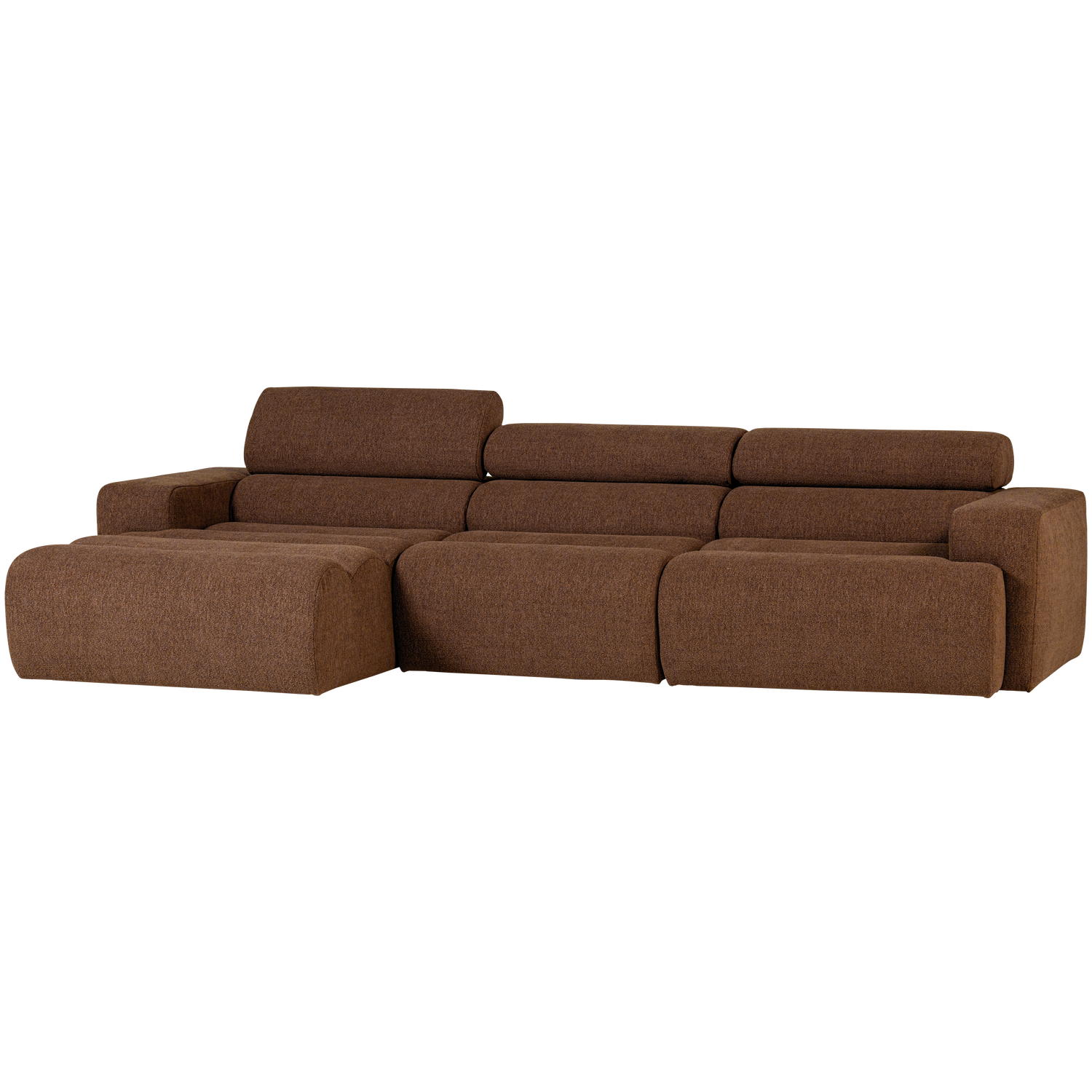 Novi chaise longue bank links oranje melange