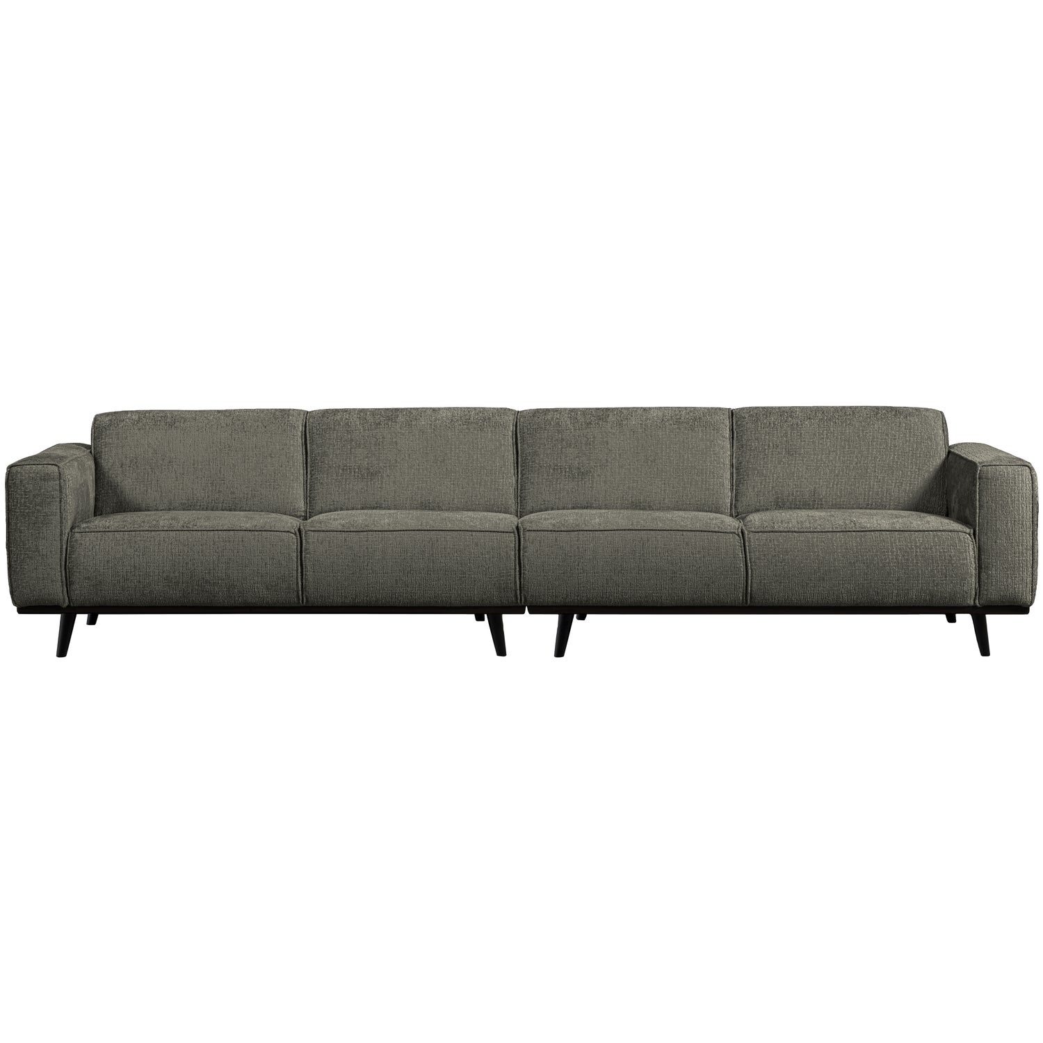 Statement xl 4-zits bank 372 cm lichtbruin melange