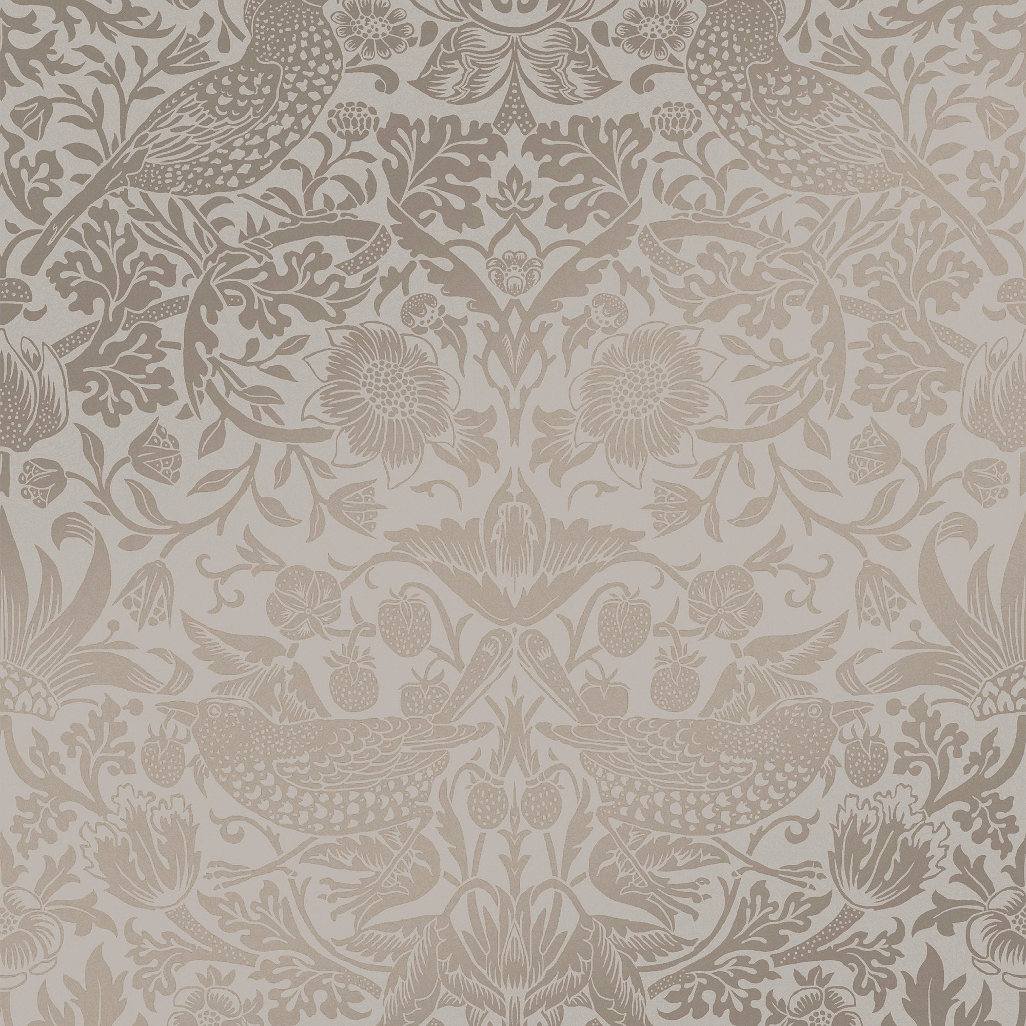 Vliesbehang William Morris at Home Strawberry Thief