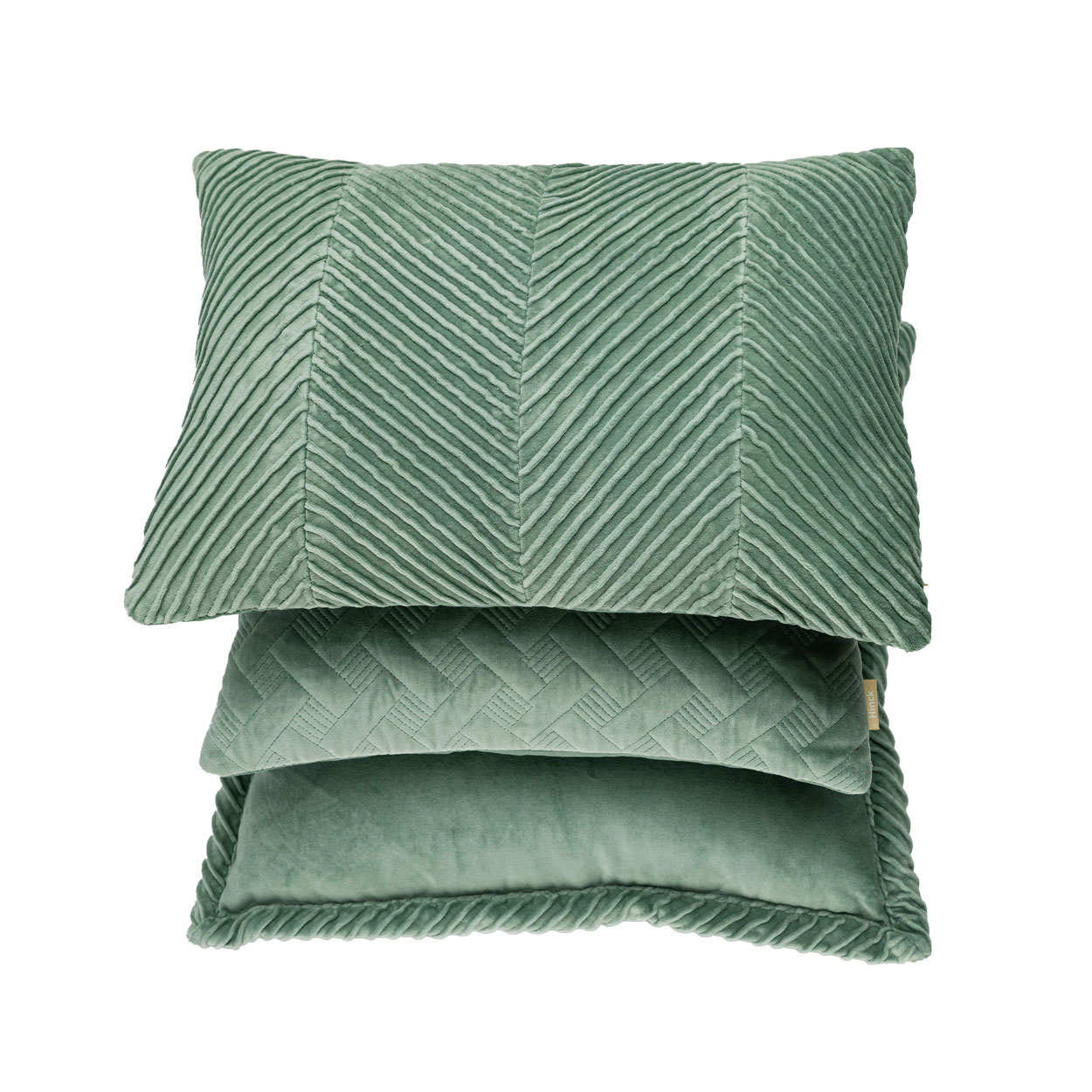 Sierkussen Tucked border