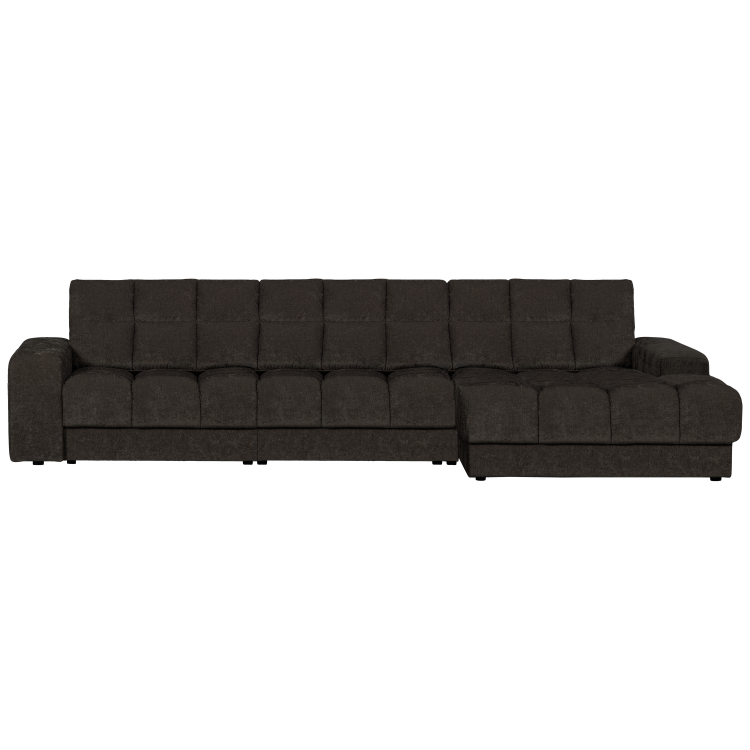 Second date chaise longue rechts ribstof terrazzo