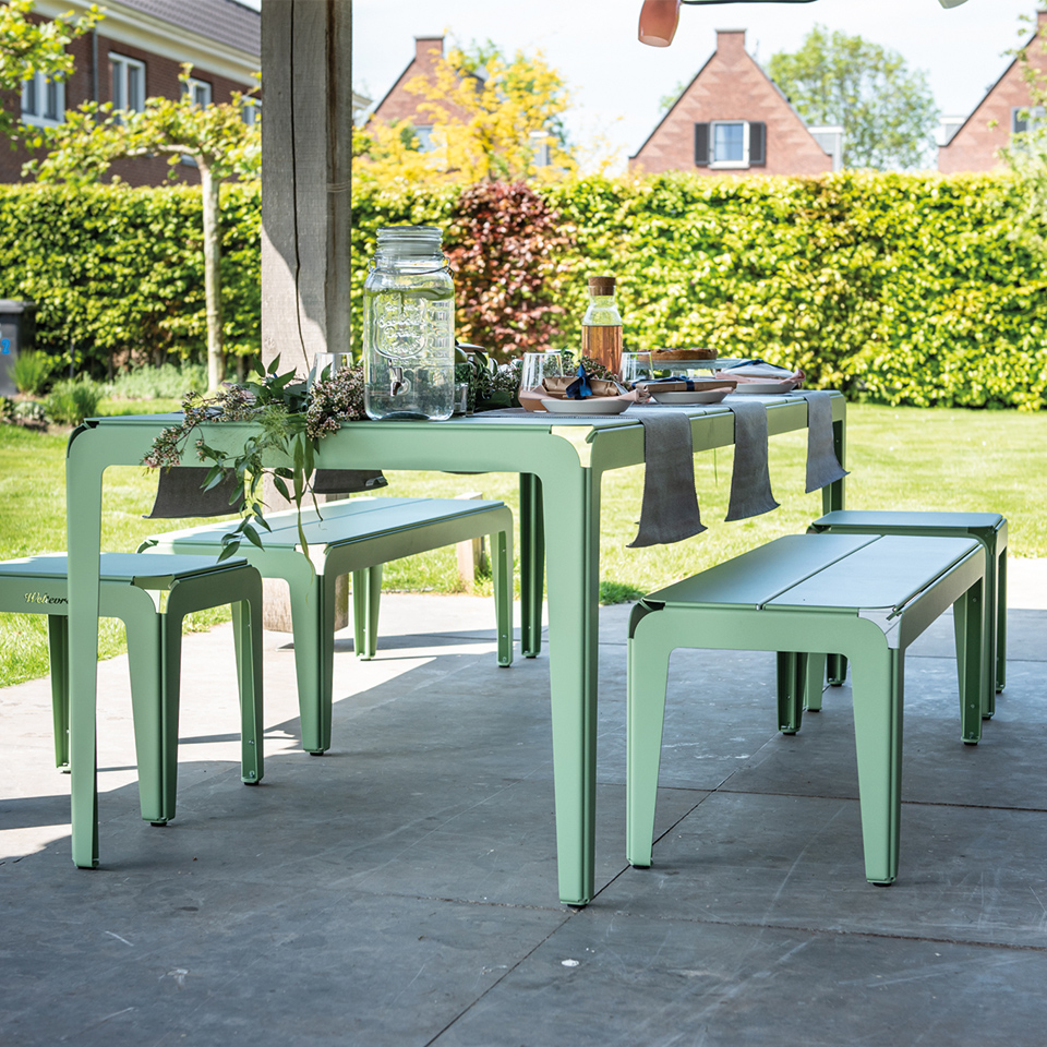 Weltevree tuinbank Bended Bench 140