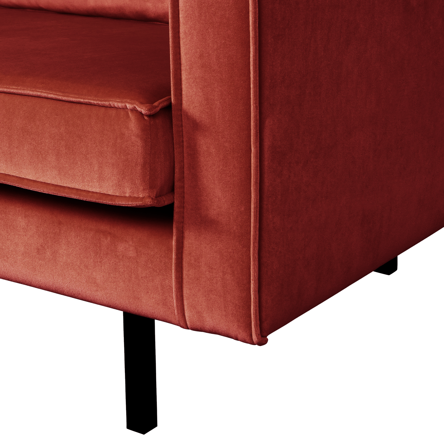 Rodeo 2-zits bank velvet taupe [fsc]