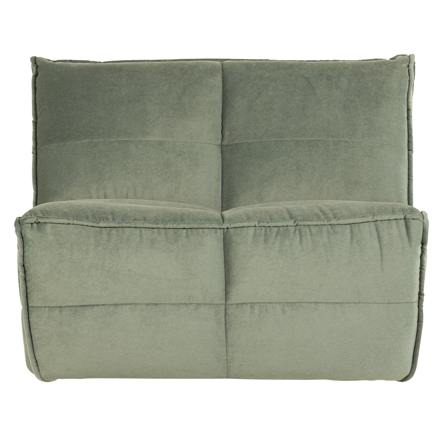 Cluster 1-zits element velvet turquoise blauw