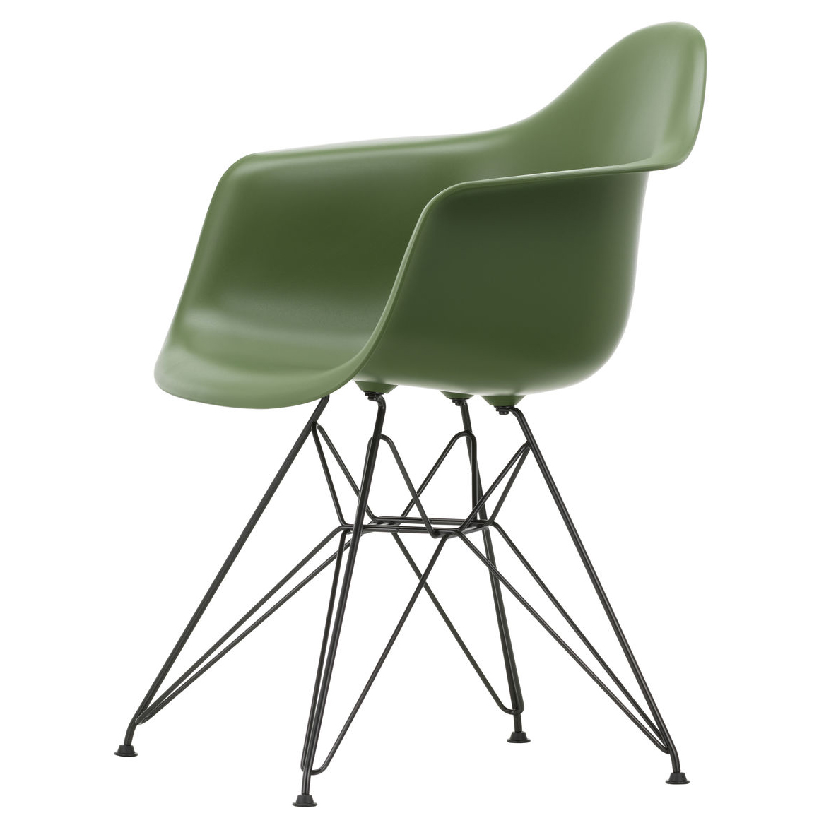 Vitra Eetkamerstoel DAR RE zwart