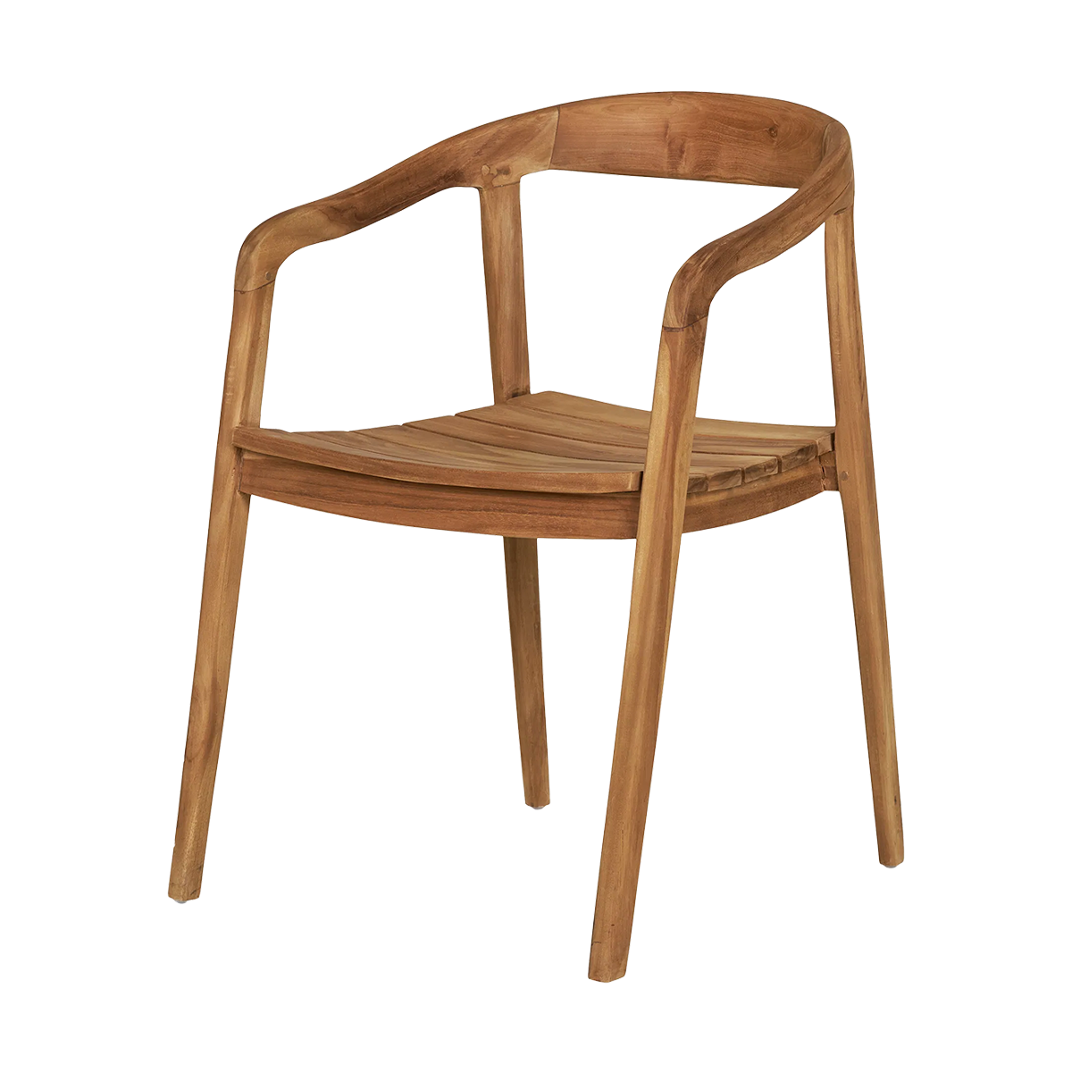 Houten tuinstoel Claudette