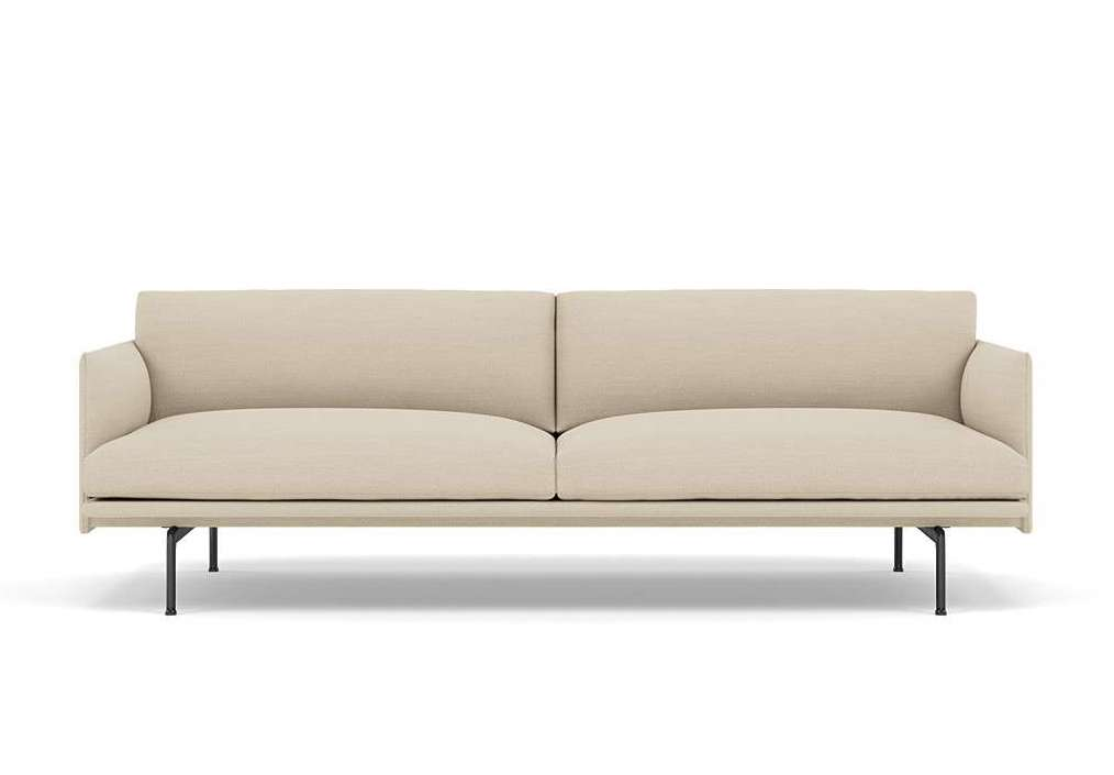 Muuto 3-zitsbank Outline
