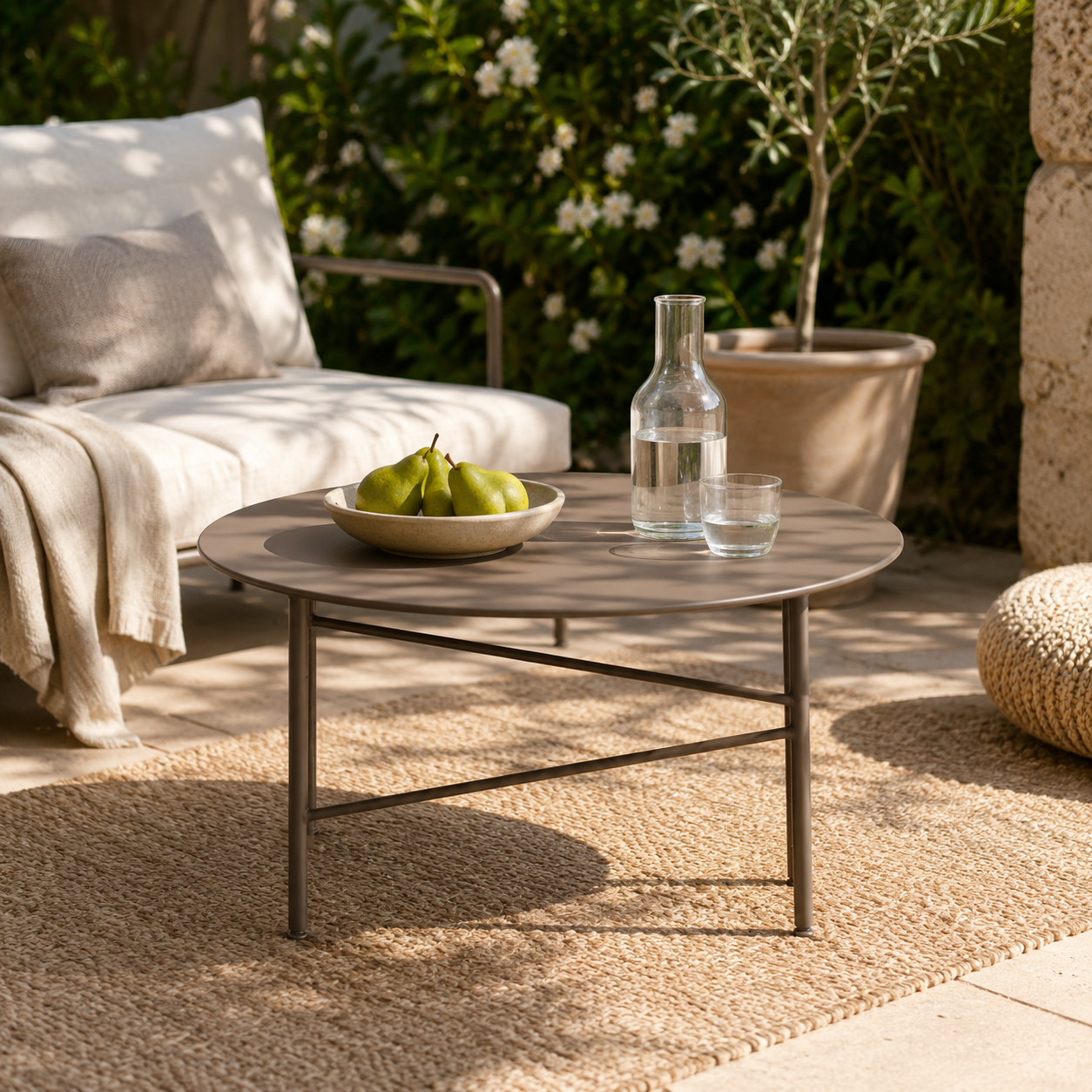 Mila ronde salontafel - Ø70 x H35 cm