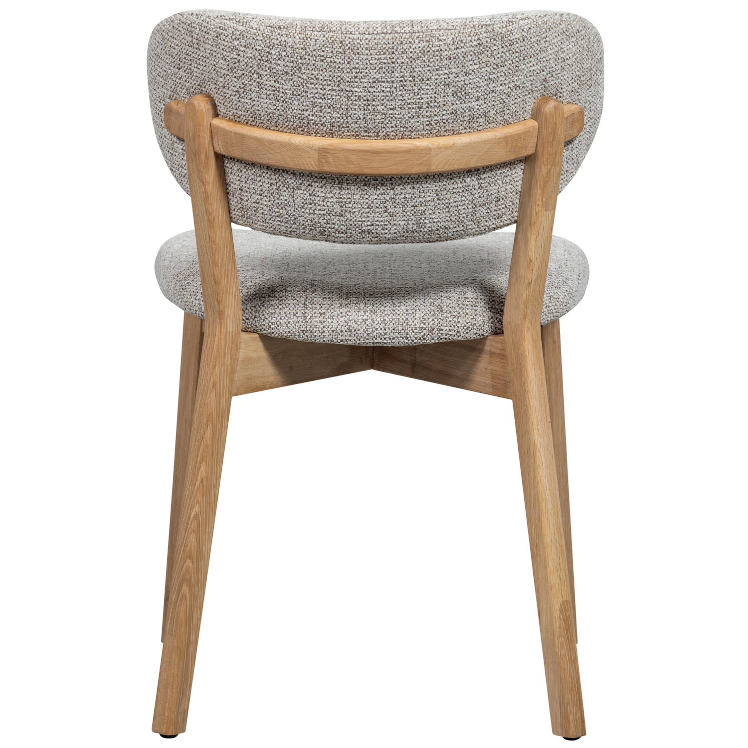 Udar eetkamerstoel naturel met houten frame naturel