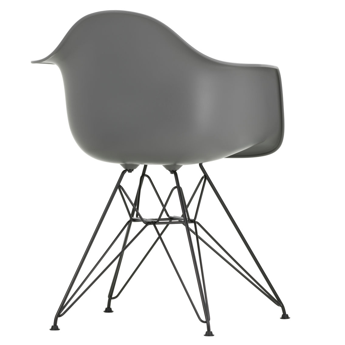 Vitra Eetkamerstoel DAR RE zwart