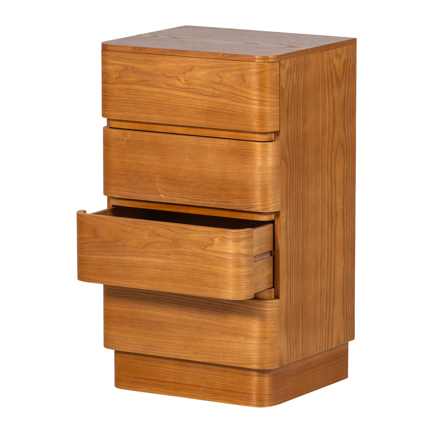 Fejo ladekast 4 lades mdf bruin [fsc]