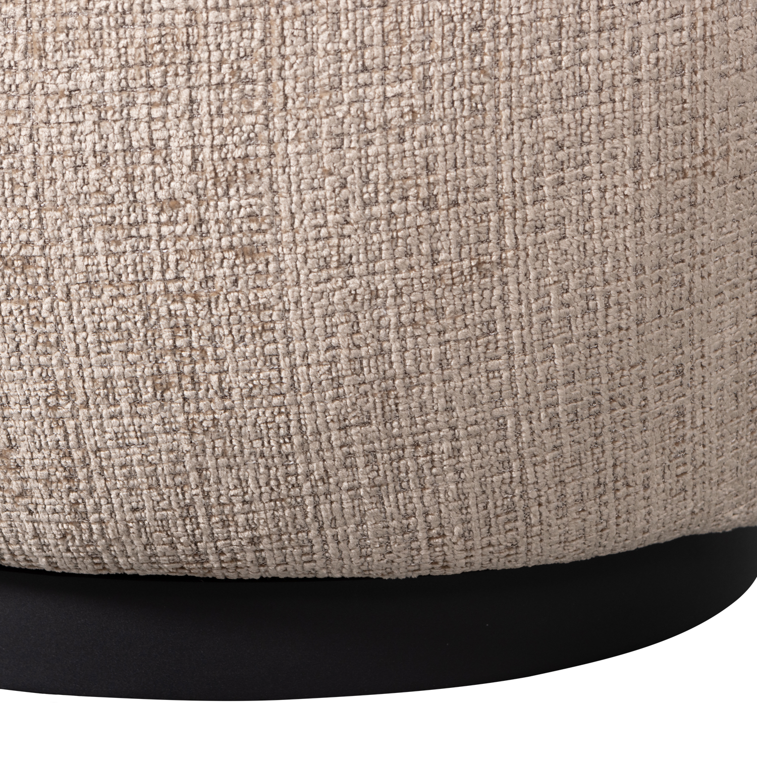 Woolly draaifauteuil boucle naturel melange