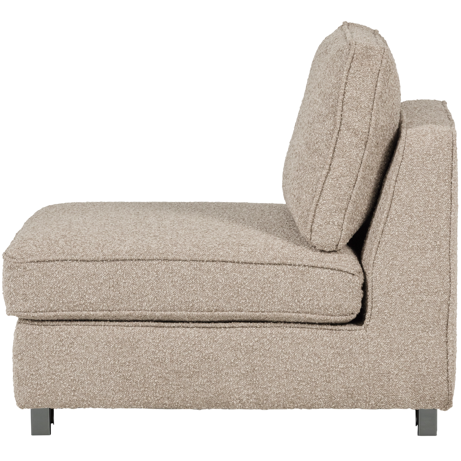 Lazy 1-zits element boucle antraciet