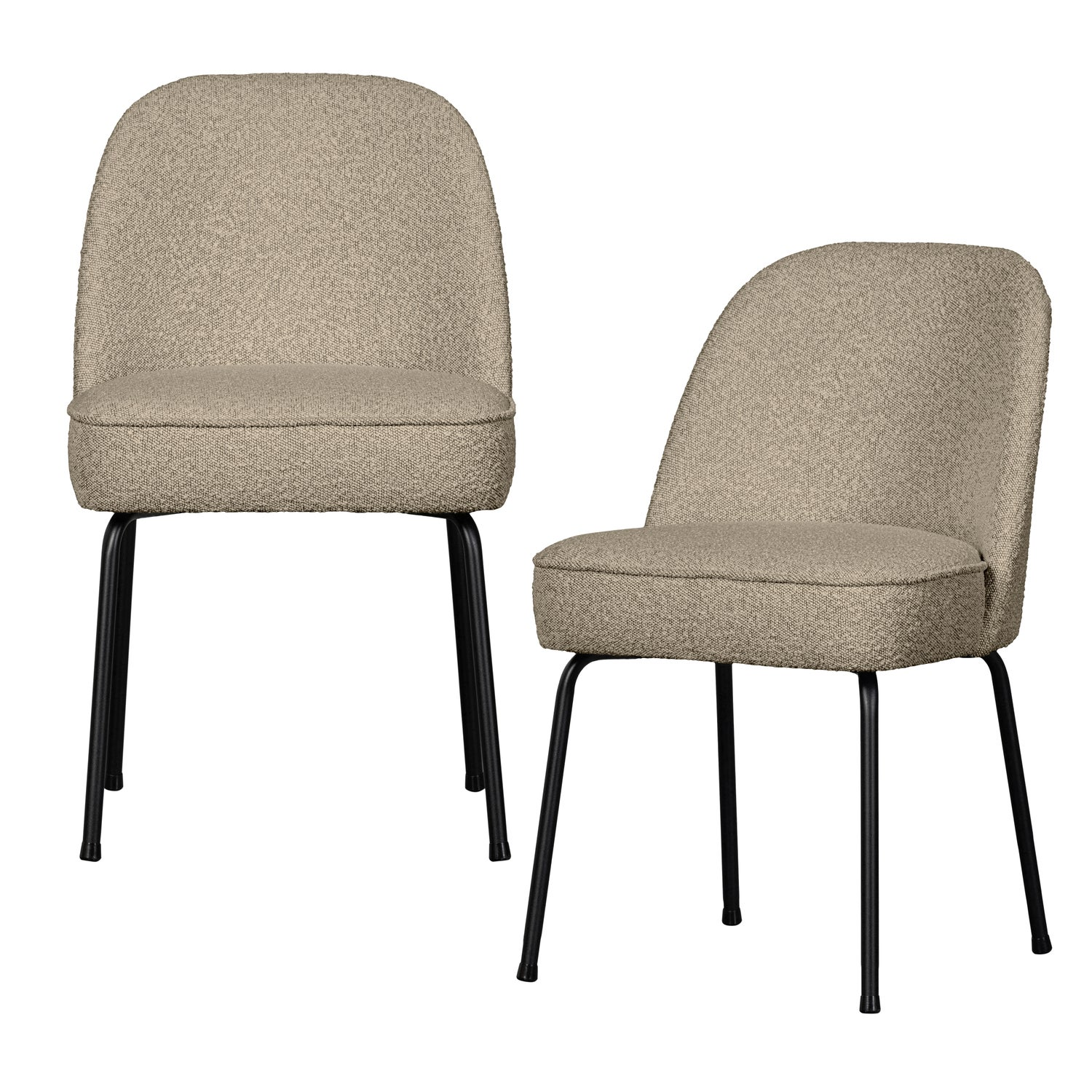 Vogue eetkamerstoel structure velvet brass
