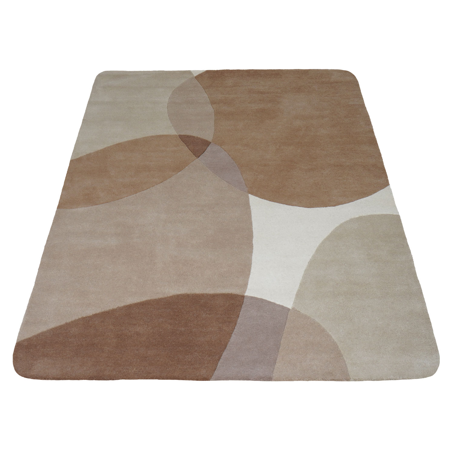 Vloerkleed Abstract Terra/Bruin