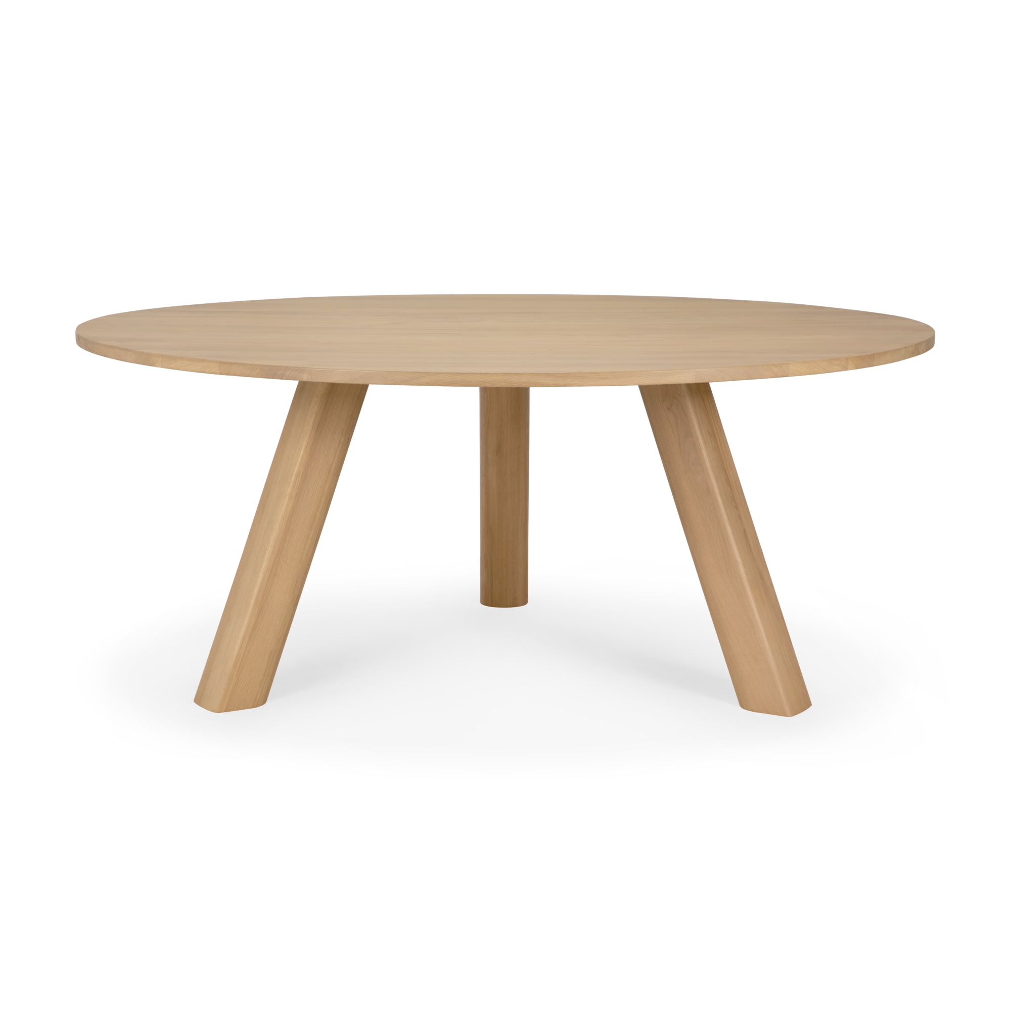Eettafel Unda - eiken geolied