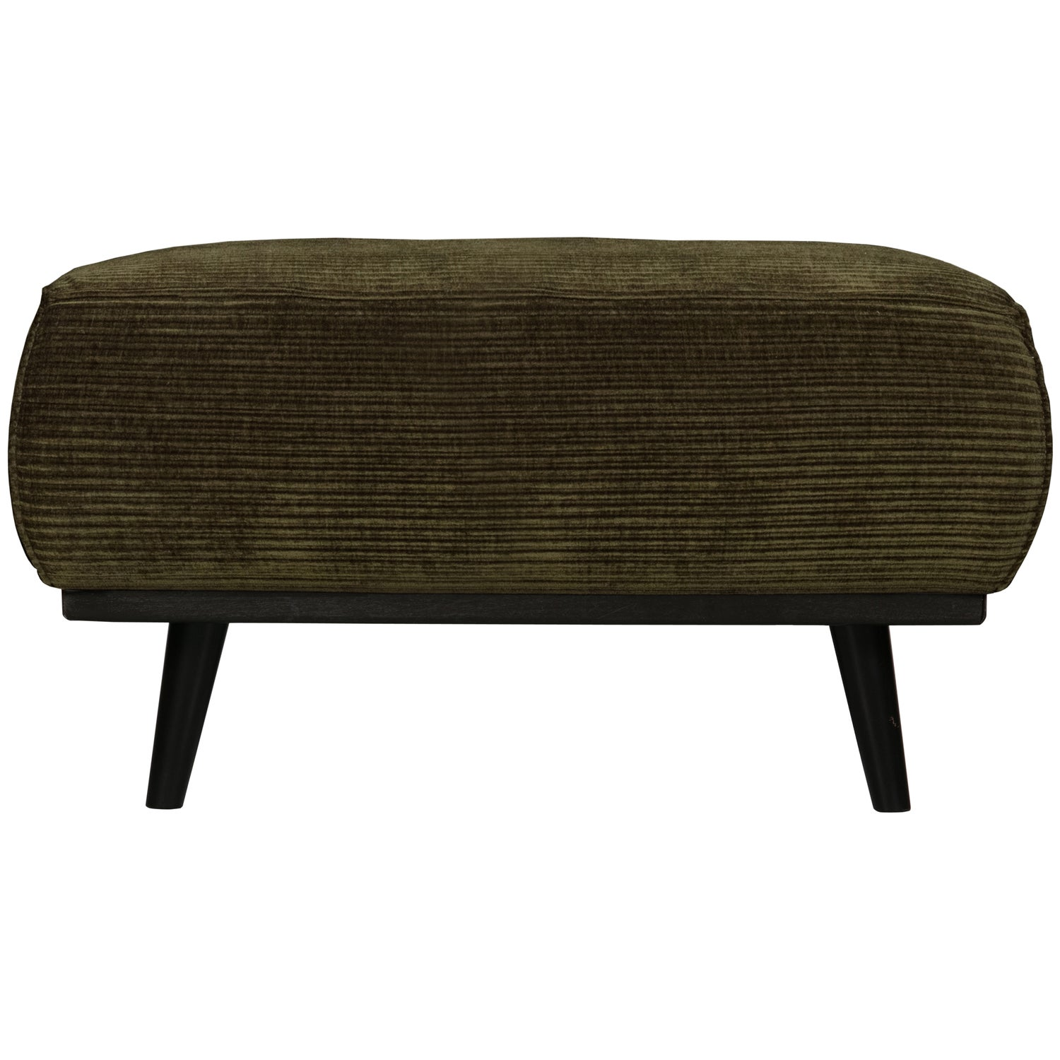 Statement hocker lichtbruin melange