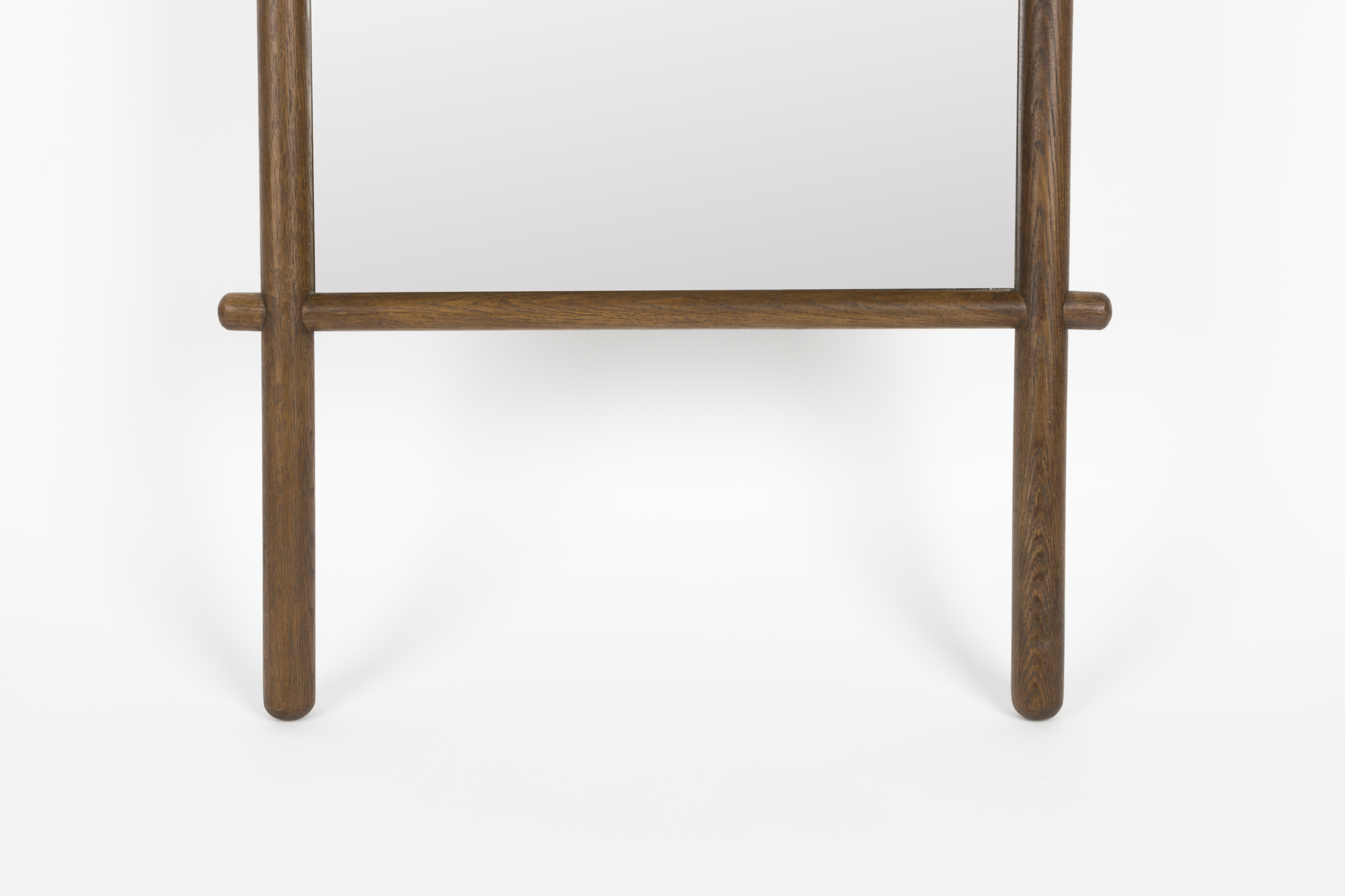 Mirror solene walnut