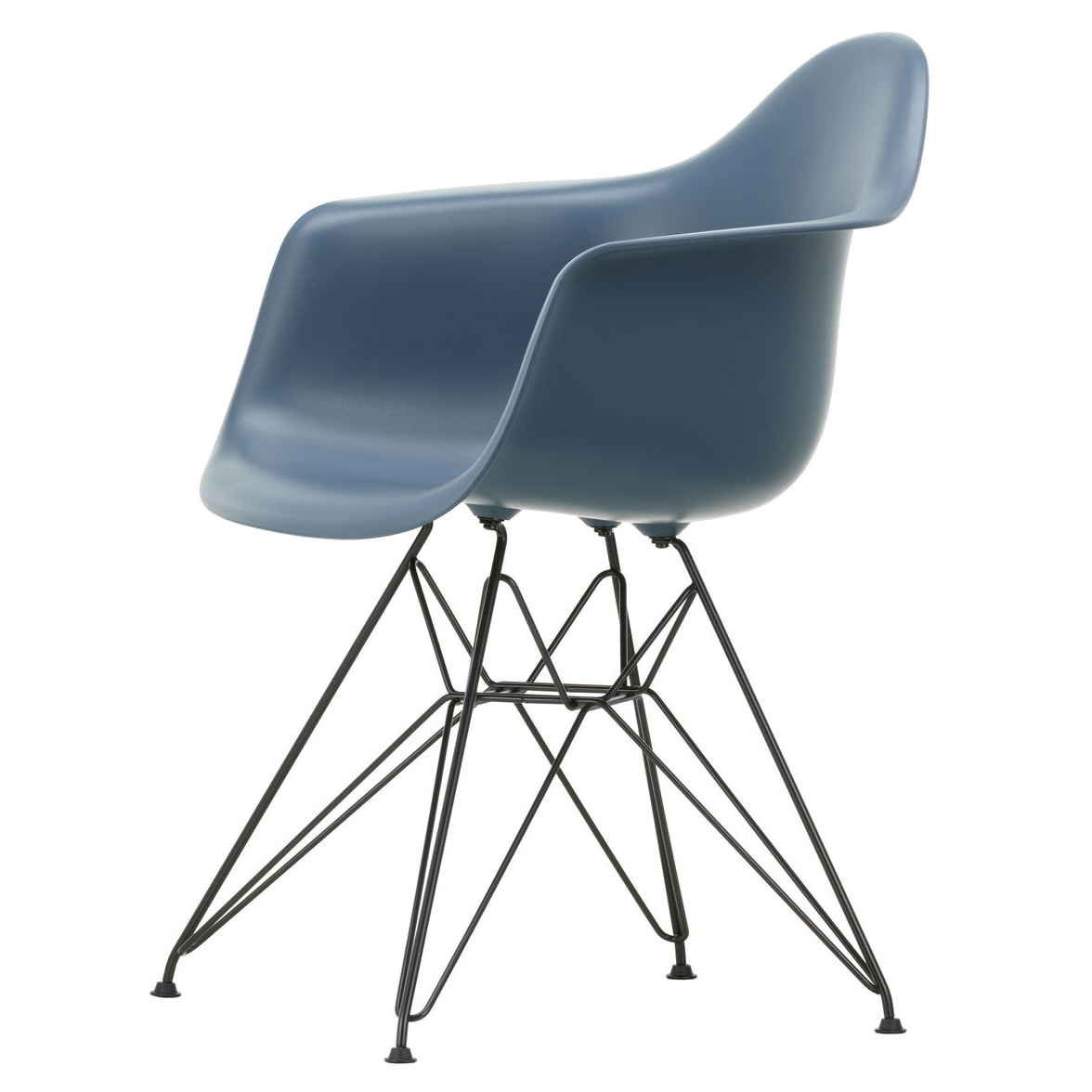 Vitra Eetkamerstoel DAR RE zwart