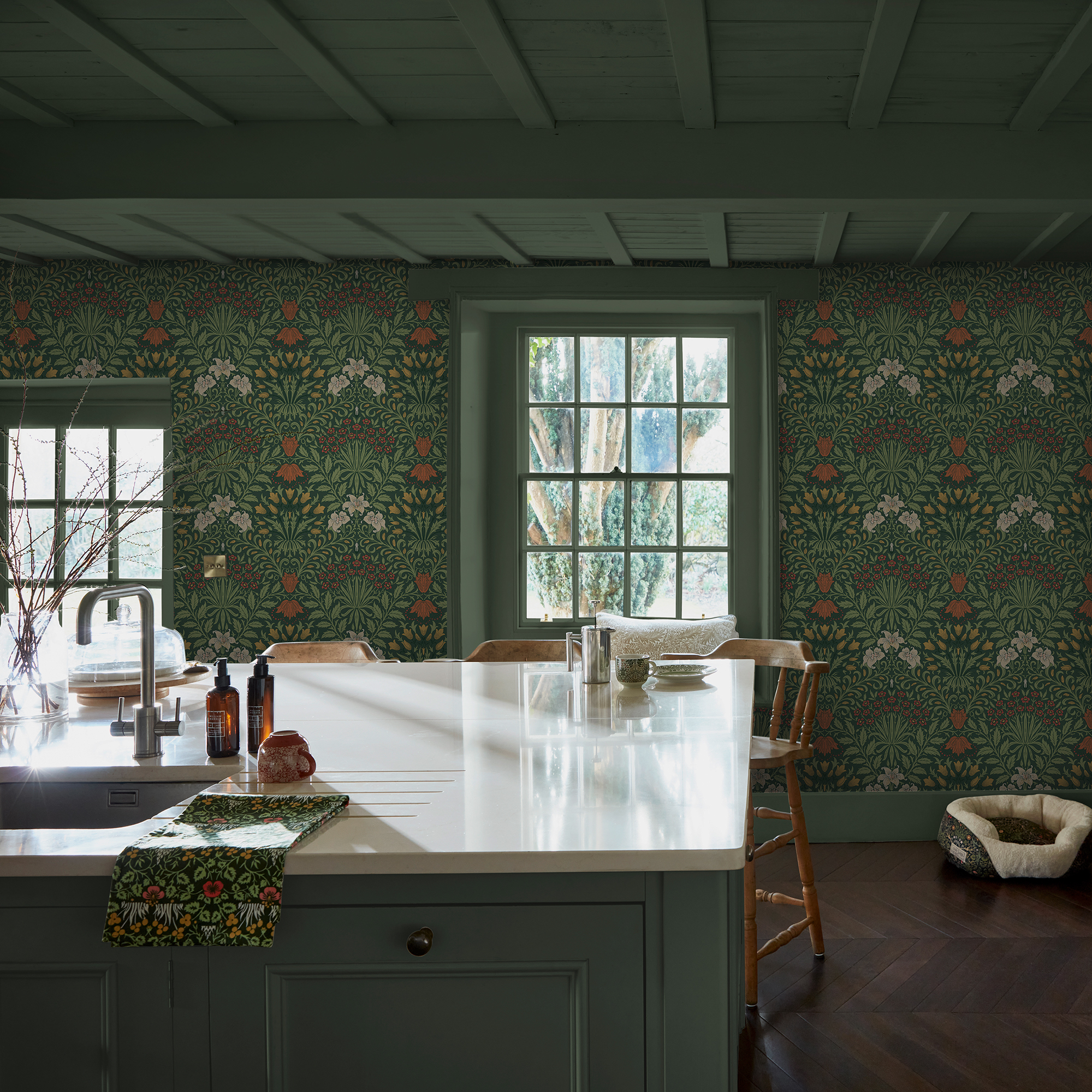 Behang William Morris at Home Garden