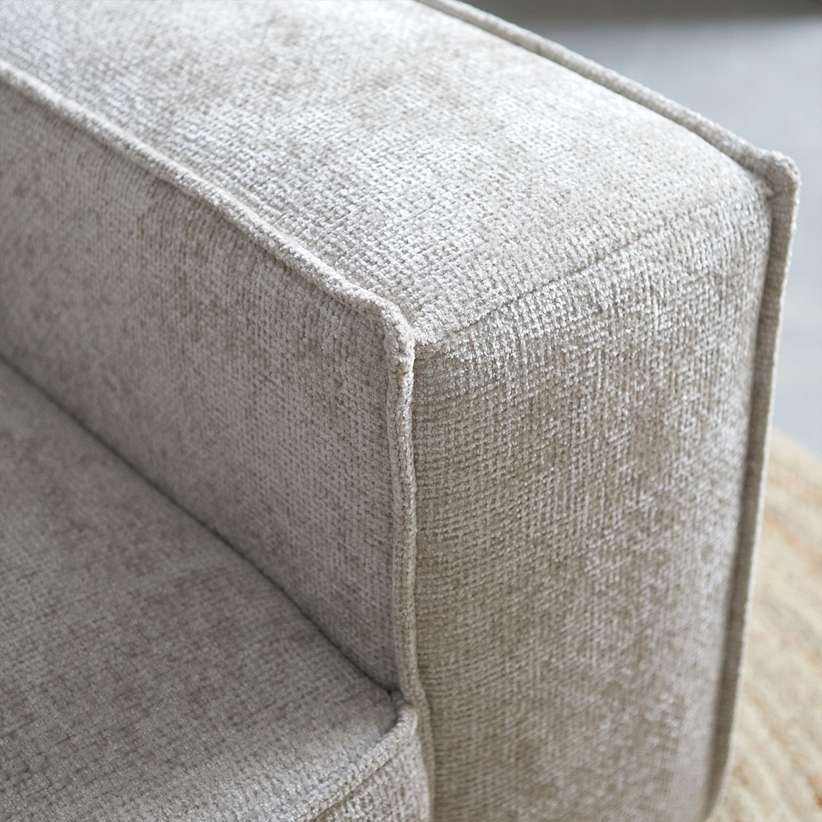Hoekbank Valora Beige Chaise