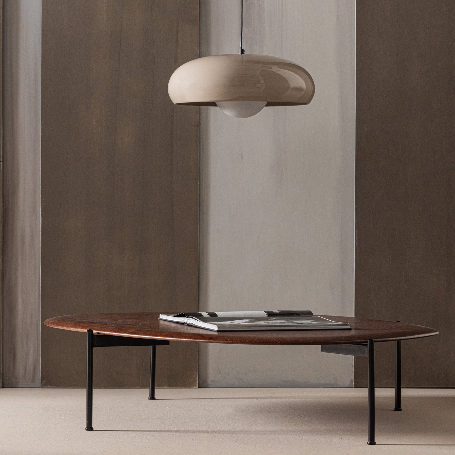 Kota salontafel 26x121x79 cm mdf/fineer bruin