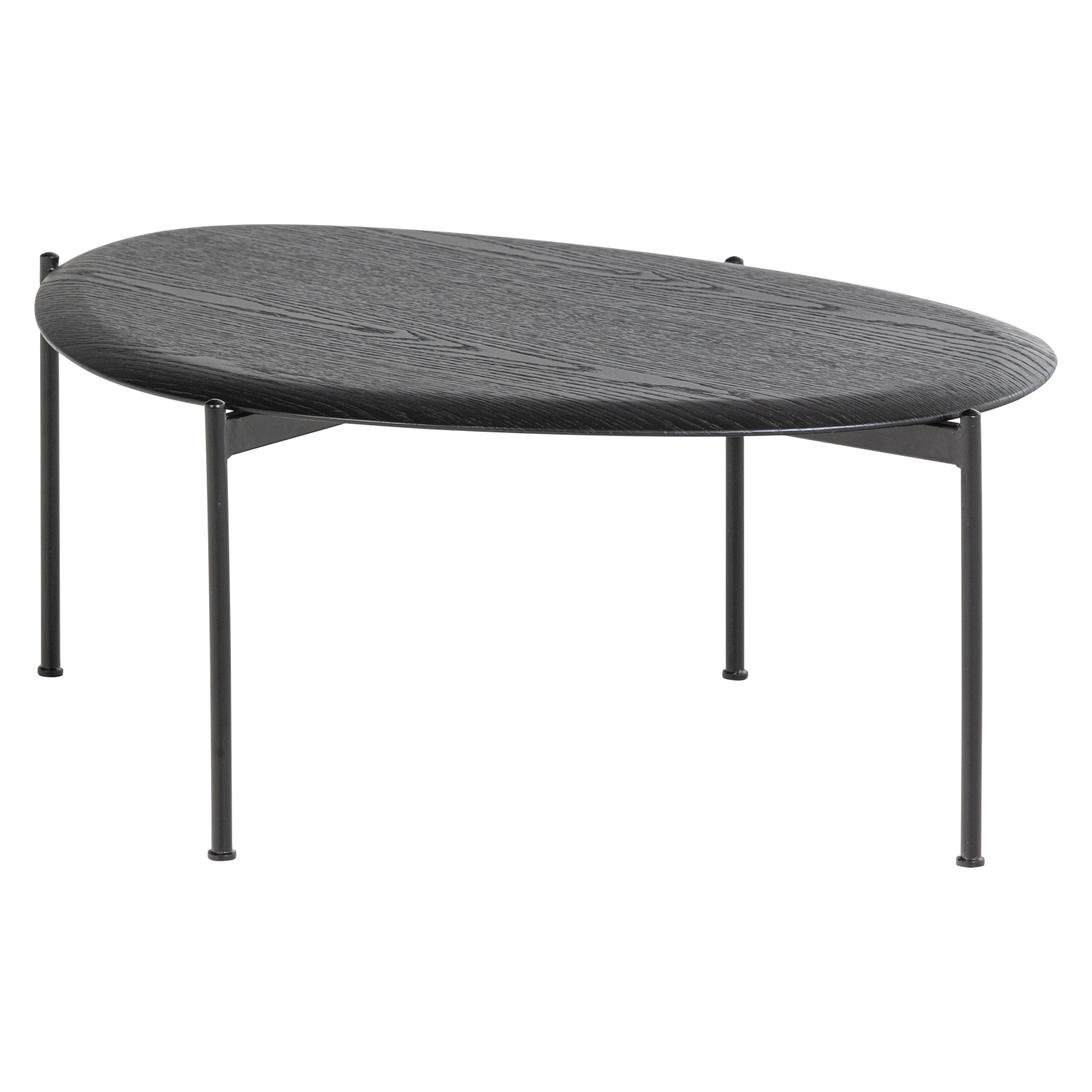 Kota salontafel 36x92x68 cm mdf/fineer zwart