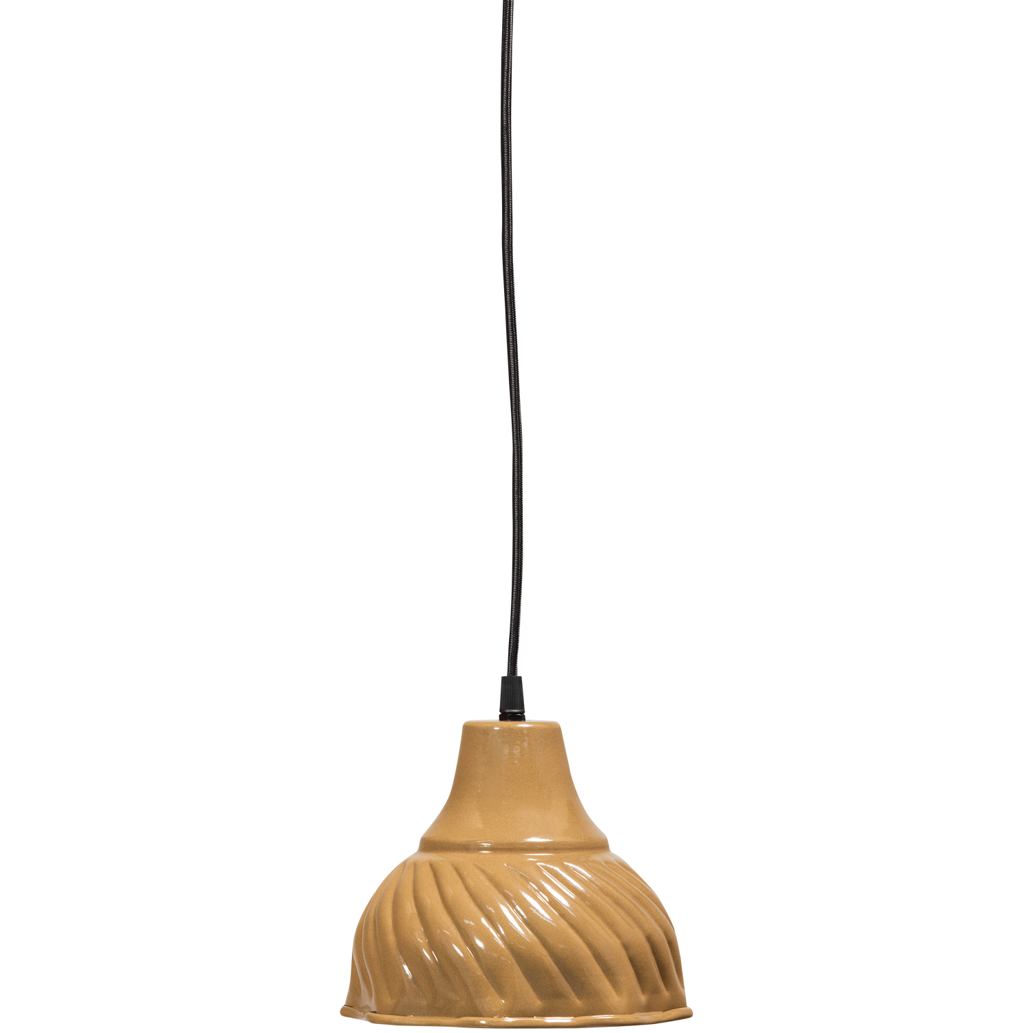 Arleso hanglamp metaal oranje/bruin