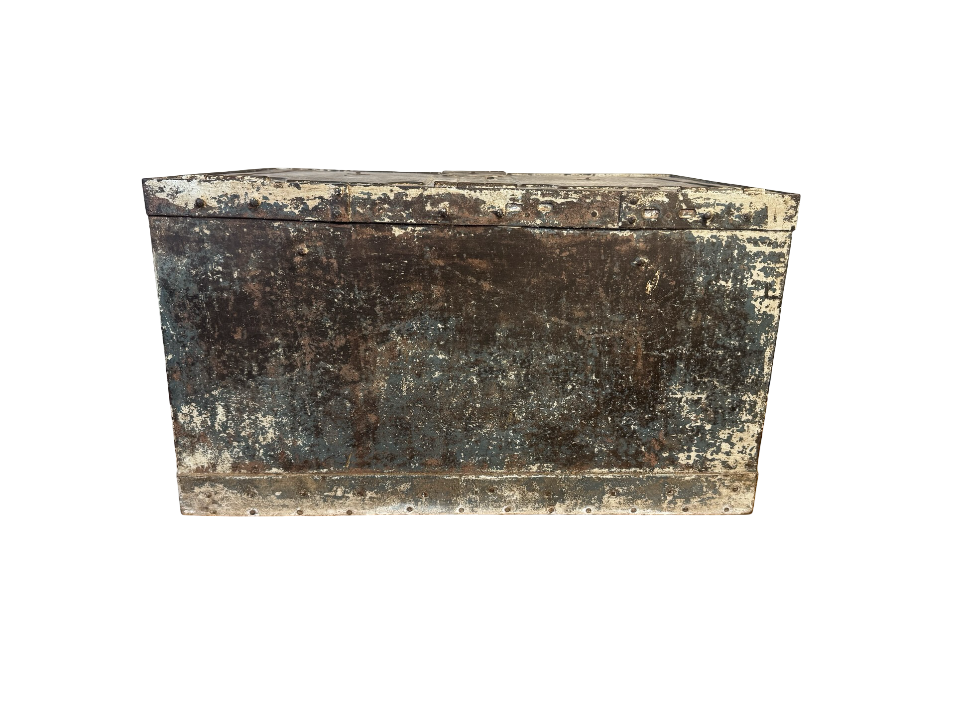 Kist Iron money box uniek
