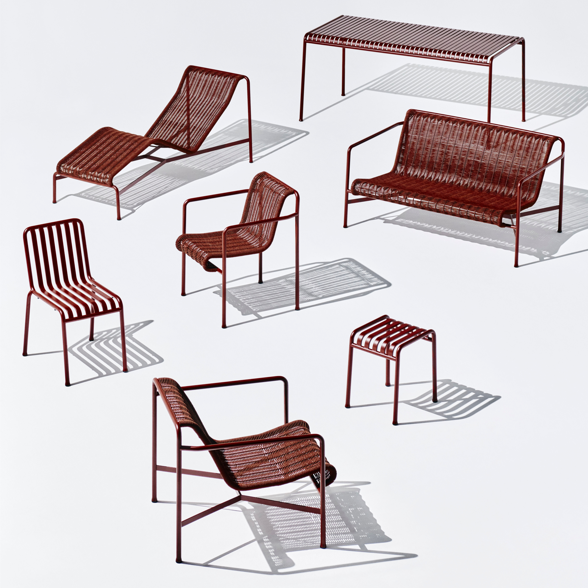 HAY Palissade Cord Lounge Chair Low