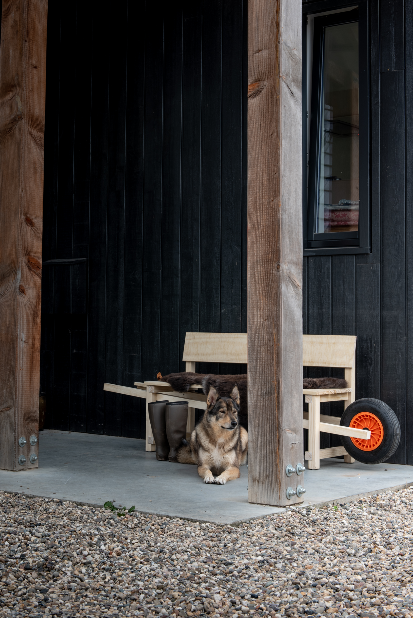 Weltevree bankje Wheelbench
