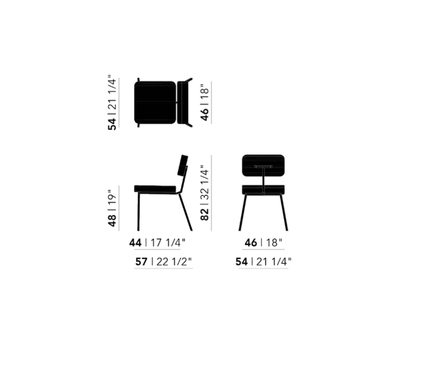 Studio HENK eetkamerstoel Ode Chair
