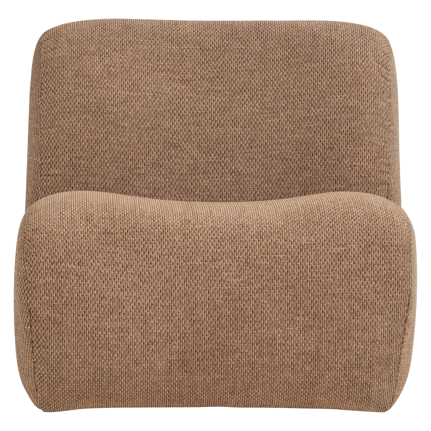 Nomu fauteuil grove chenille lichtbruin [fsc]