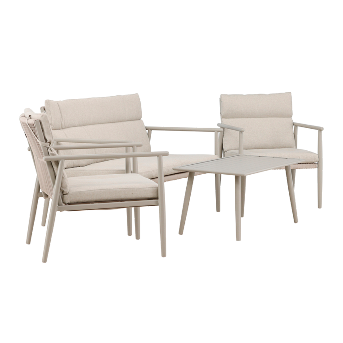 Tuin loungeset Margret - met zitkussens
