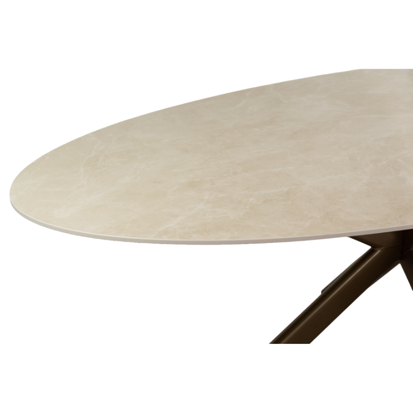 Eettafel Ovaal Fume