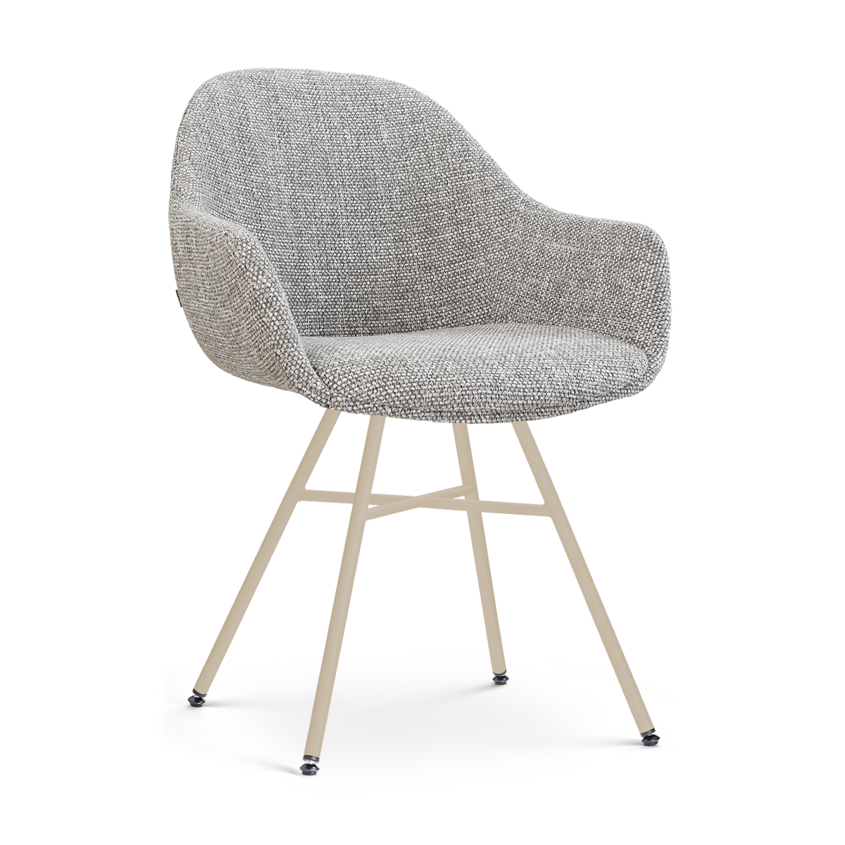 Eetkamerstoel Noa-Mae beige onderstel