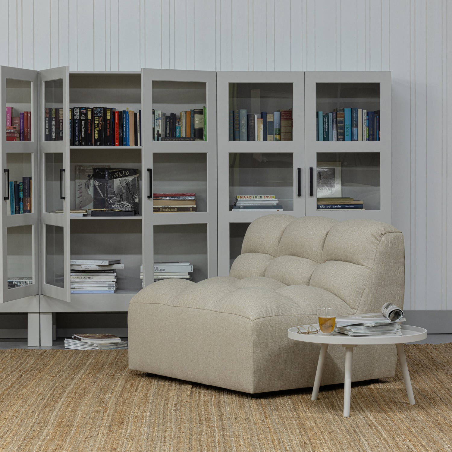 Pepper fauteuil zand