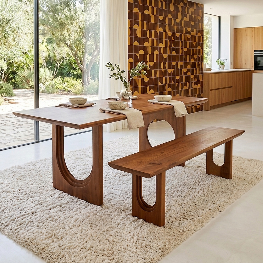 Eettafel Bullnose Chamfered