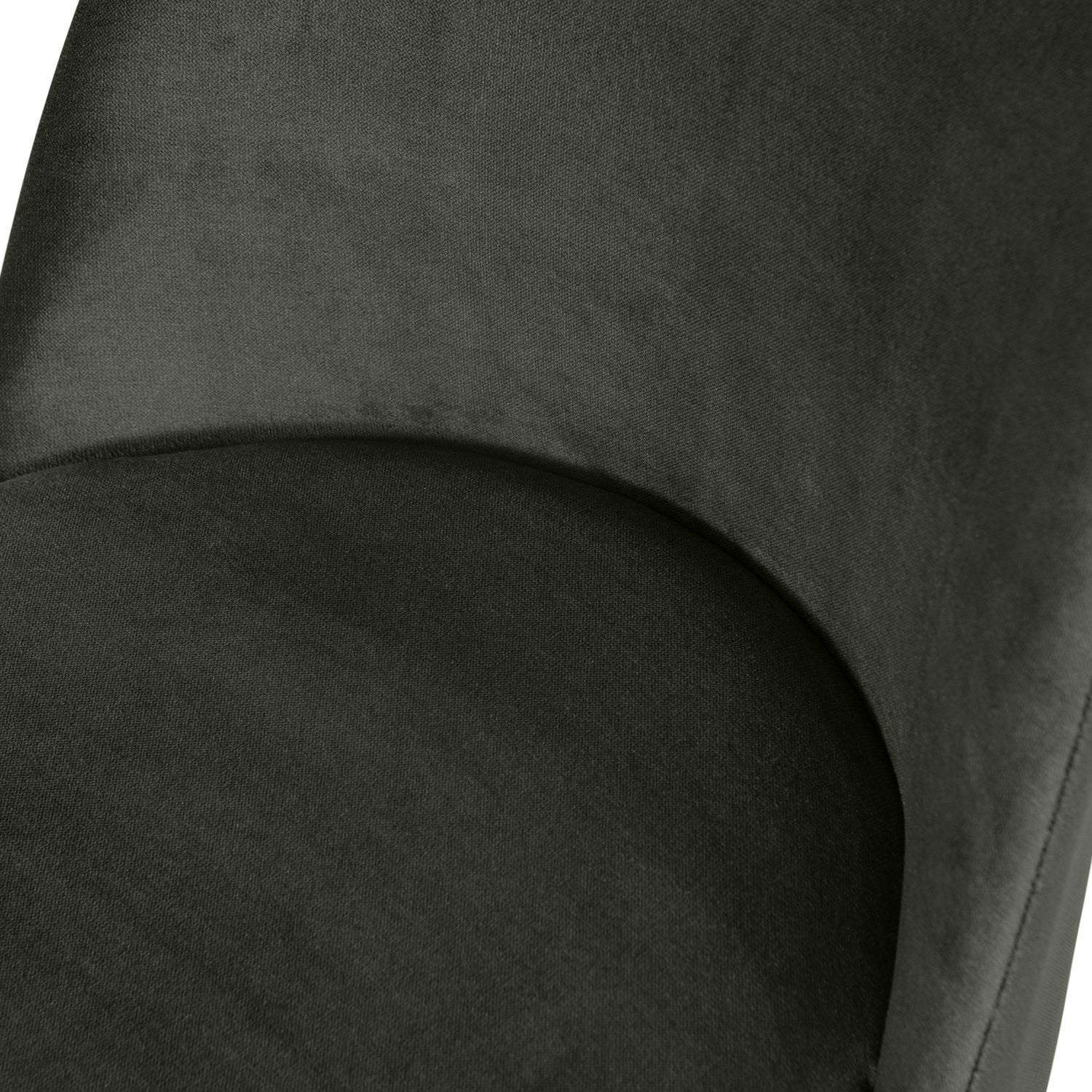 Vogue eetkamerstoel structure velvet brass