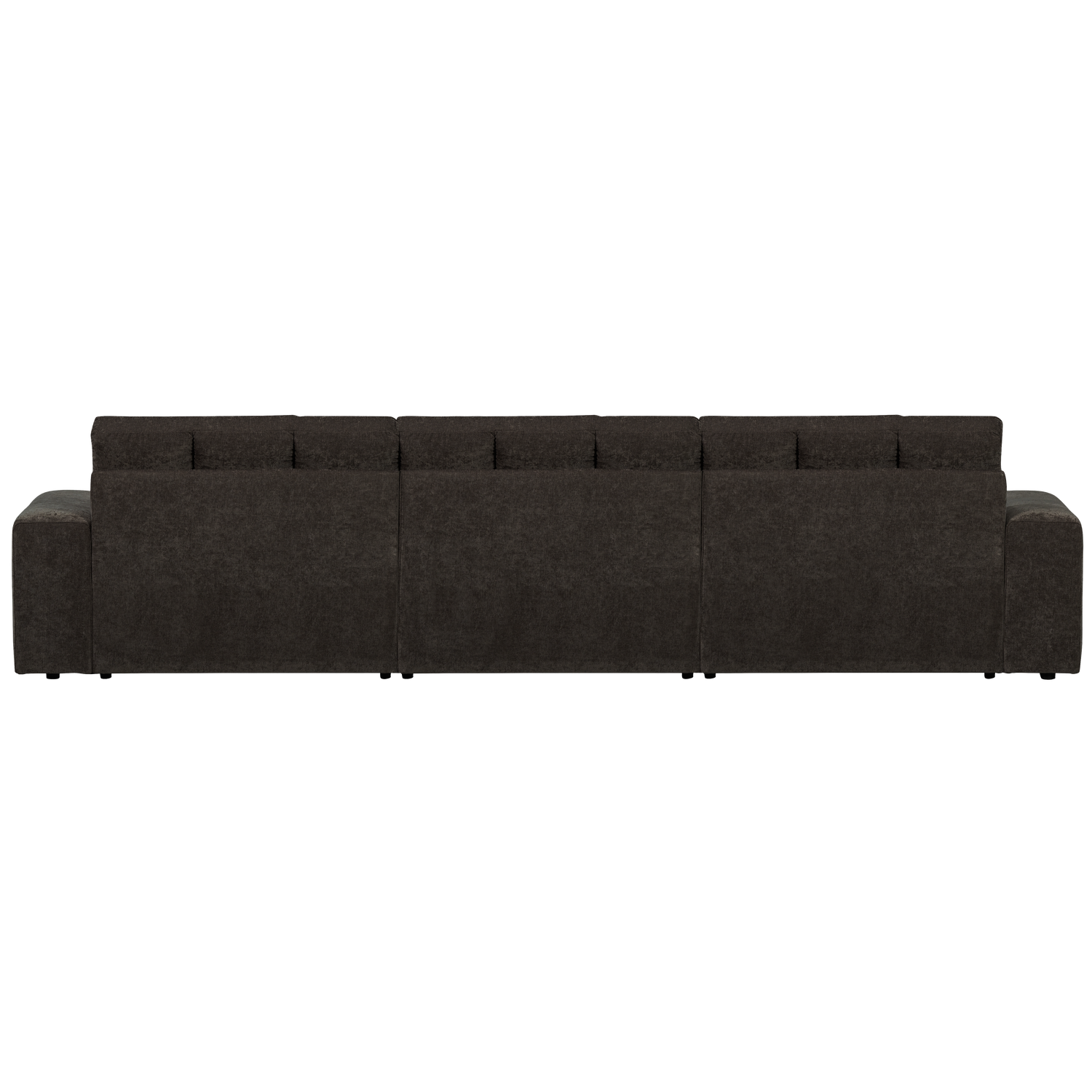 Second date chaise longue links velvet antraciet