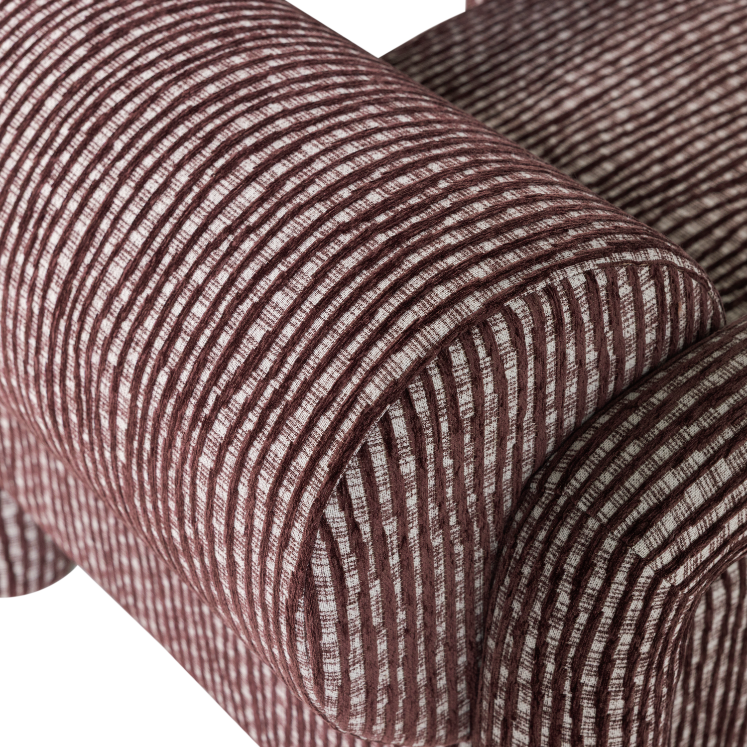 Lenny fauteuil met dessin grijsblauw