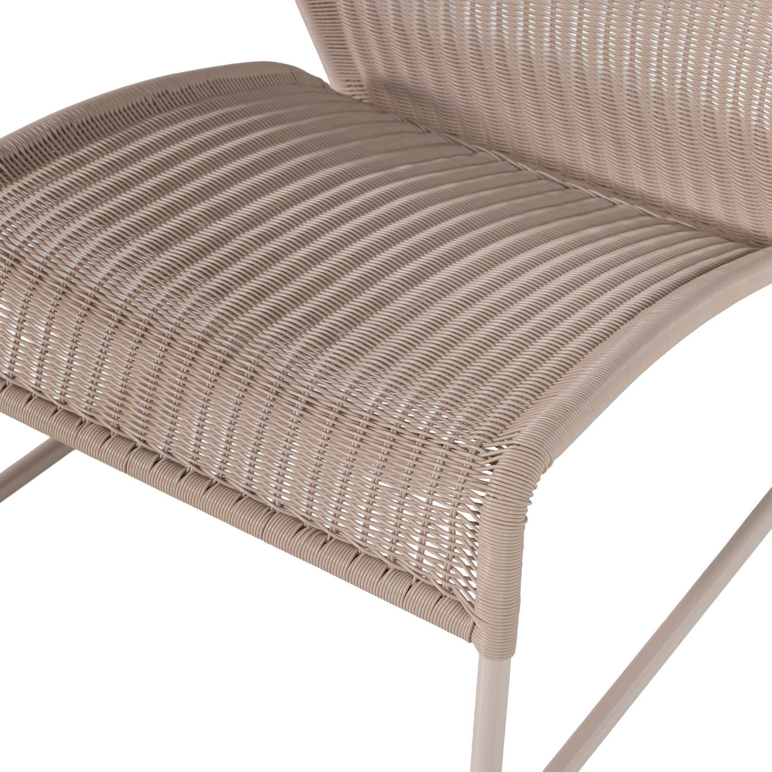 West tuin loungestoel honinggeel