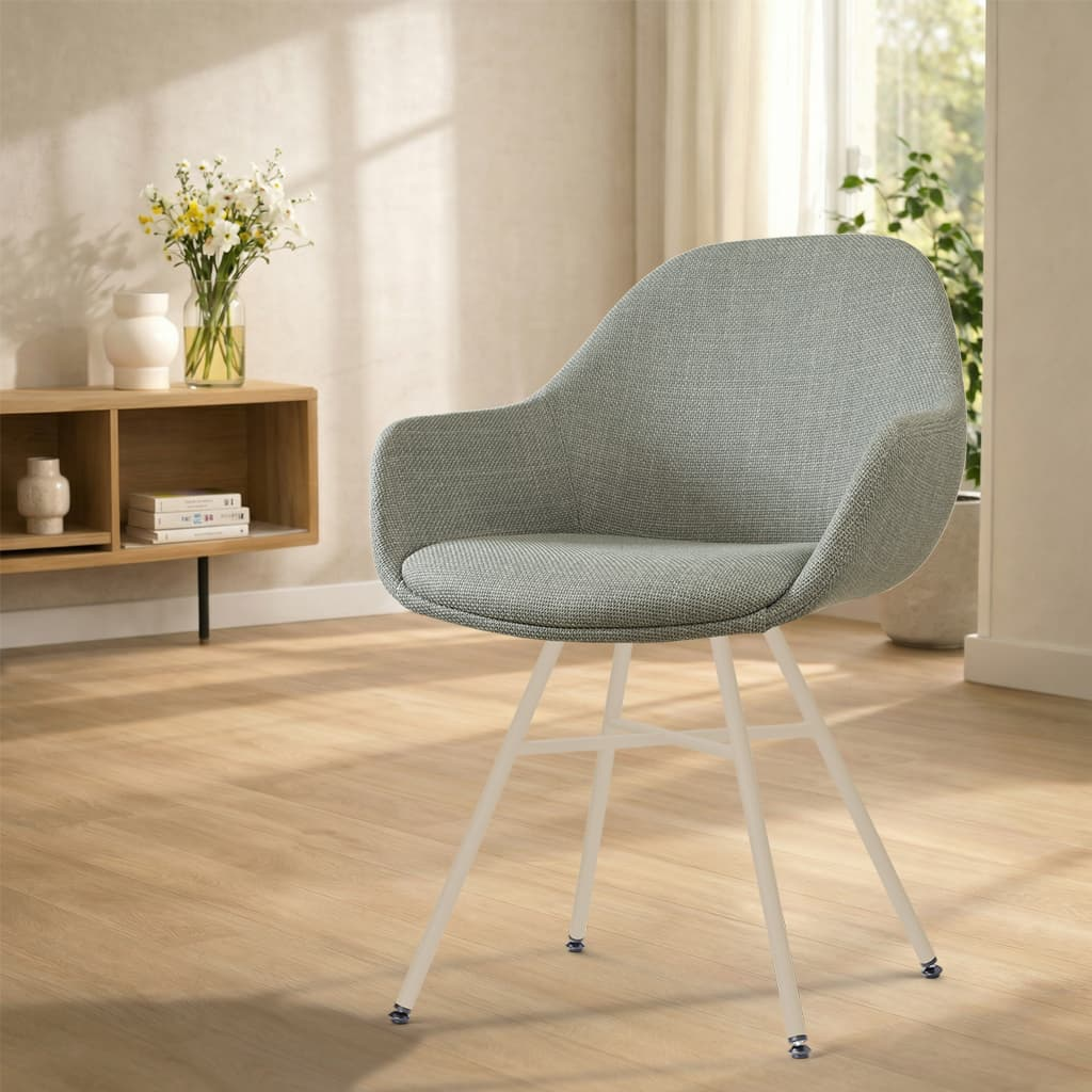 Eetkamerstoel Noa-Mae beige onderstel