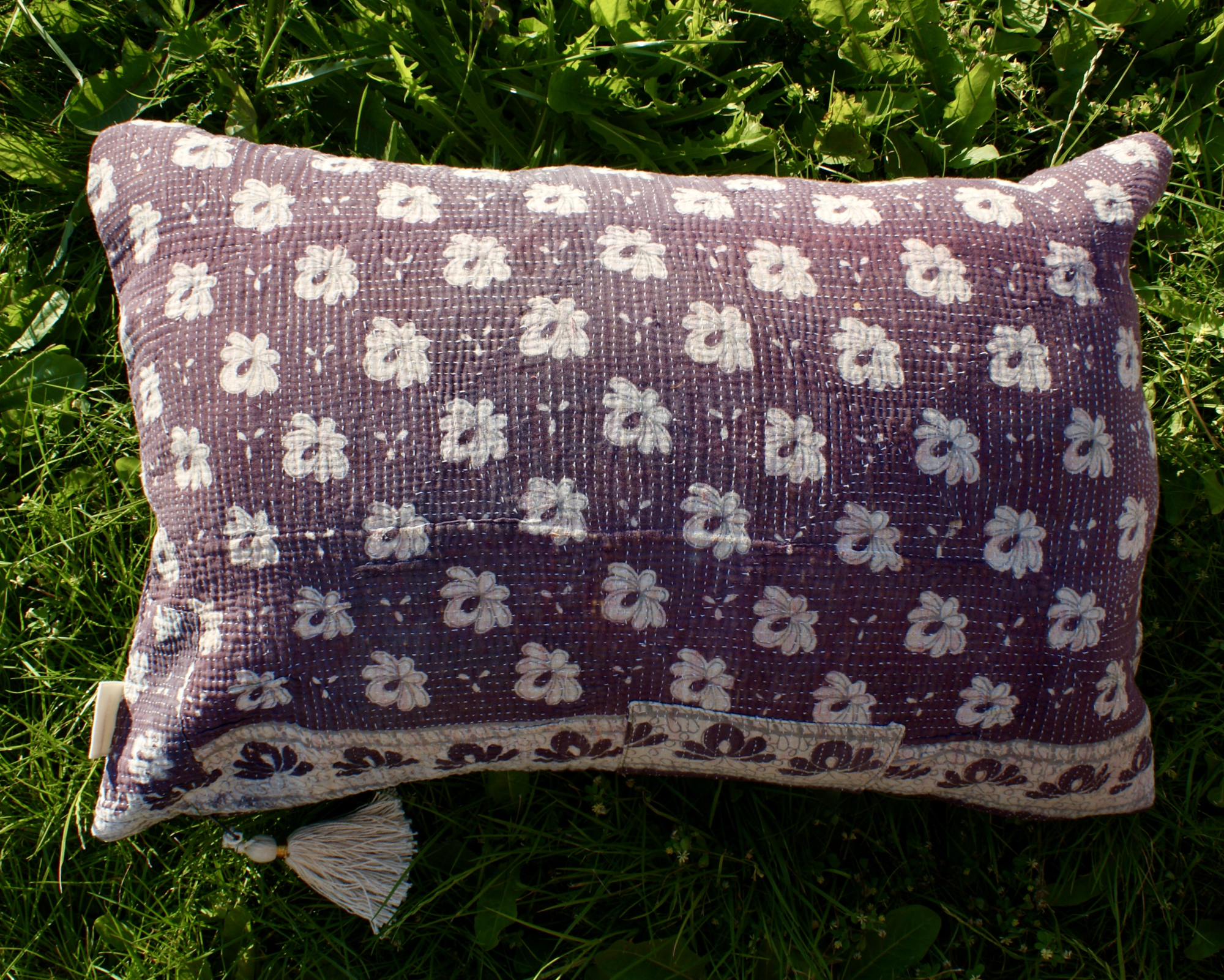 Kussen Kantha vintage 40x60 cm