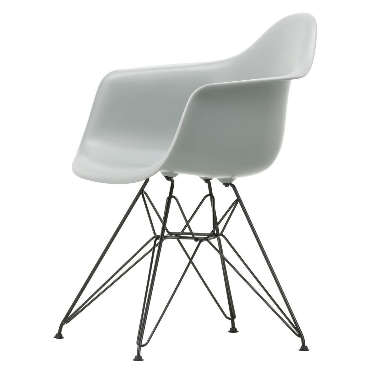 Vitra Eetkamerstoel DAR RE zwart