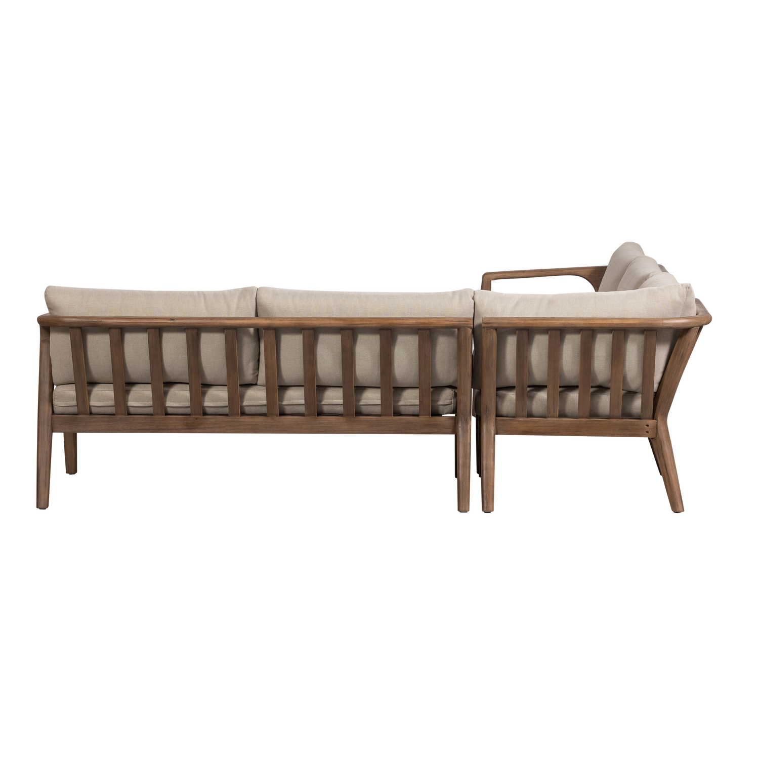 Biam tuin loungeset acaciahout naturel/zand [fsc]