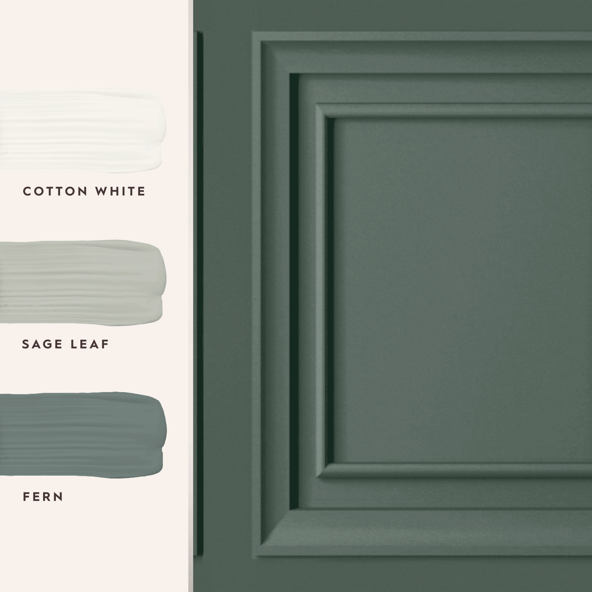 vliesbehang laura ashley redbrook wood panel fern green