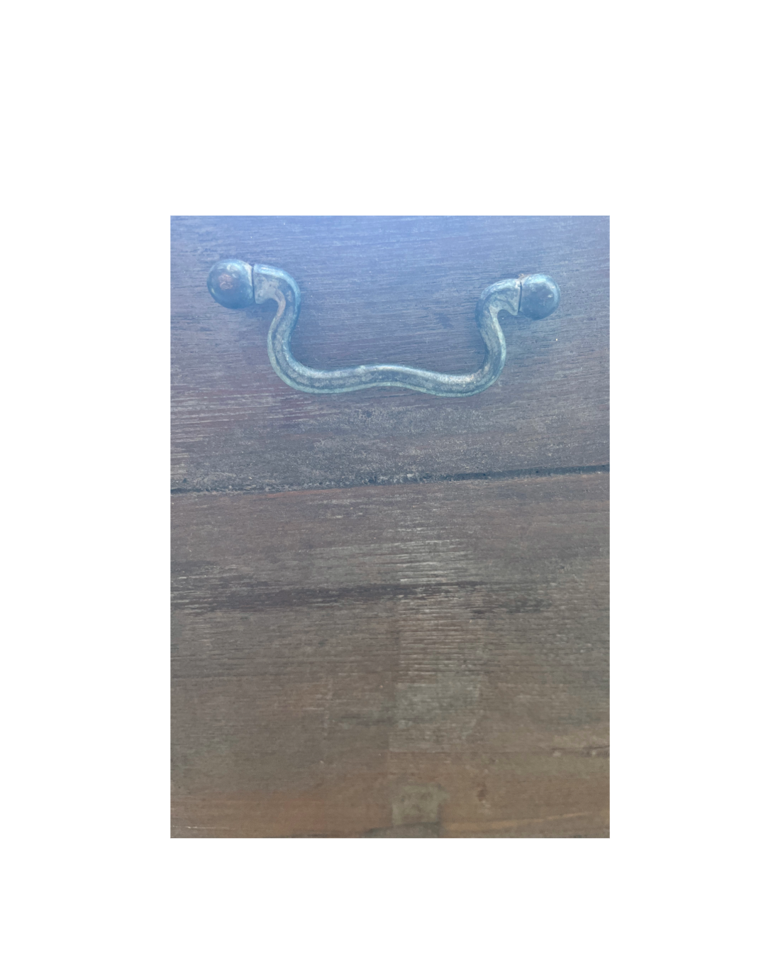 Oude opbergkist uniek item