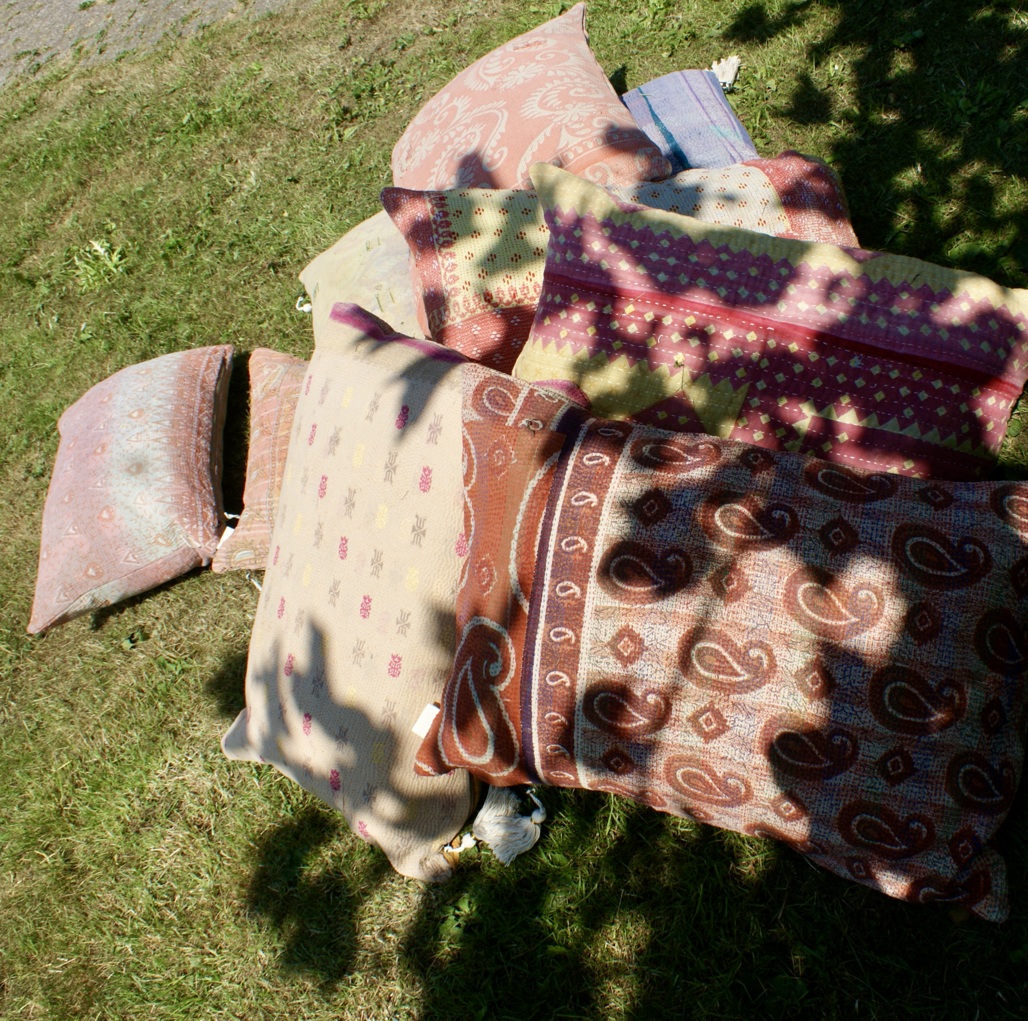 Kussen Kantha vintage 50x70 cm