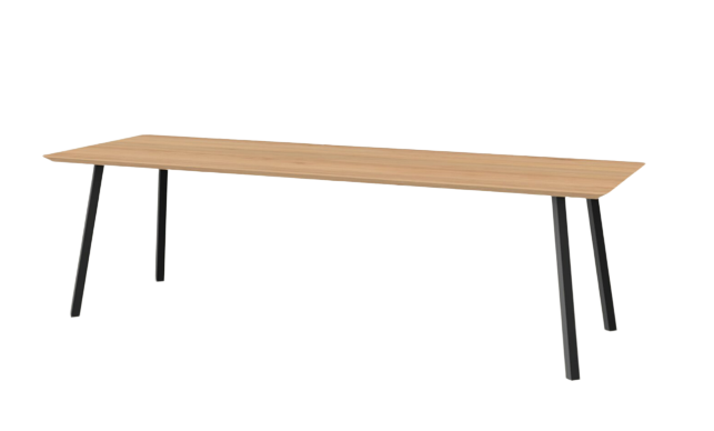 Studio HENK tafel New Classic Rechthoekig, zwart frame - Smart Collectie